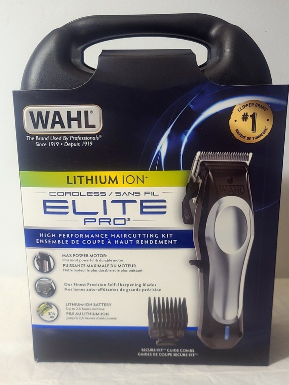 WAHL Elite Pro (Model 3311) Lithium-Ion Cordless Haircutting Kit
